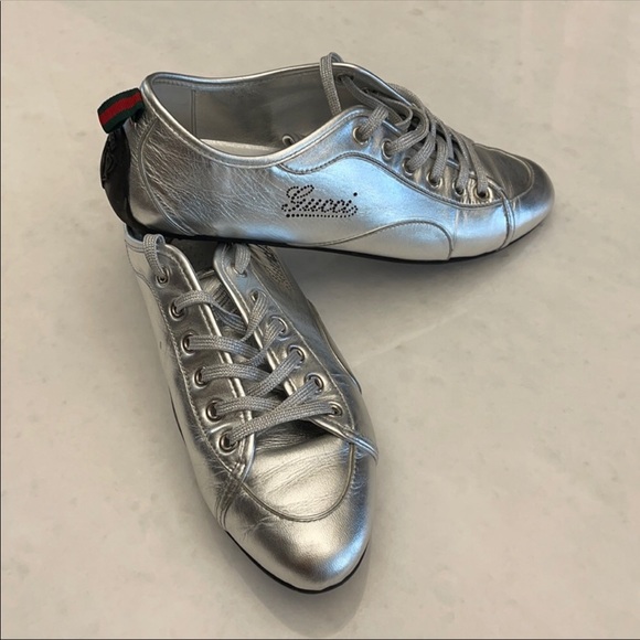 Gucci Sneakers Silver - Picture 1 of 3
